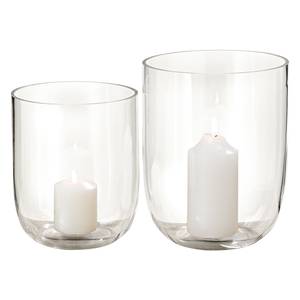 Windlichten Alea (2-delige set) glas - transparant