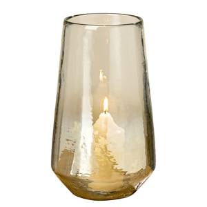 Windlicht Latori glas - bruin