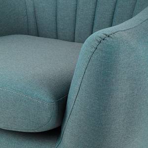 Sofa Molly (2-Sitzer) Webstoff Blaugrau