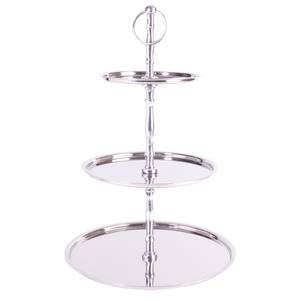 Etagere Hades Edelstahl - Silber