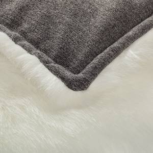 Couverture Fury Gris - Blanc