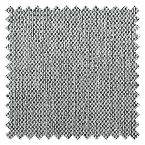 Canapé panoramique Croom Tissu - Tissu Saia: Gris clair - Méridienne courte à droite / longue à gauche (vue de face)