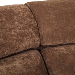 Ecksofa Seventy-one Samt Braun