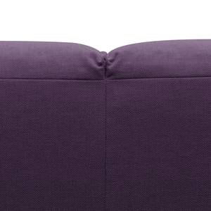 Canapé panoramique Hudson I Tissu Tissu Anda II : Violet - Méridienne courte à gauche (vue de face)