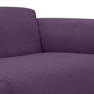 Wohnlandschaft Hudson I Webstoff Webstoff Anda II: Violett - Longchair davorstehend rechts