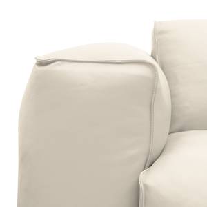 Wohnlandschaft Hudson II Echtleder Echtleder Neka: Creme - Longchair davorstehend rechts