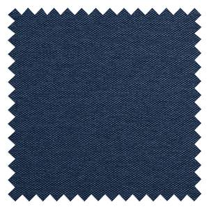 Canapé panoramique Hudson II Tissu Tissu Anda II : Bleu - Méridienne courte à droite (vue de face)