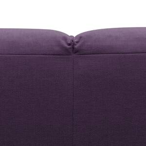 Wohnlandschaft Hudson II Webstoff Webstoff Anda II: Violett - Longchair davorstehend rechts