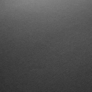 Canapé panoramique KINX Tissu - Tissu Osta: Anthracite - Méridienne courte à gauche / longue à droite (vue de face)