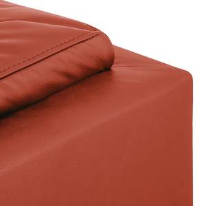 Wohnlandschaft Monreale Echtleder Rot - Echtleder - 324 x 85 x 207 cm