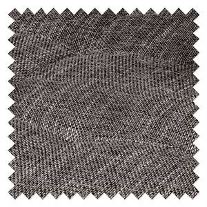 Canapé d'angle Sabea Imitation cuir / Tissu structuré - Gris