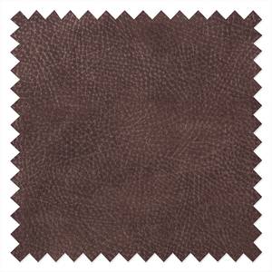 Canapé modulable Skala Microfibre marron foncé Méridienne à  droite (vue de face) - Marron foncé