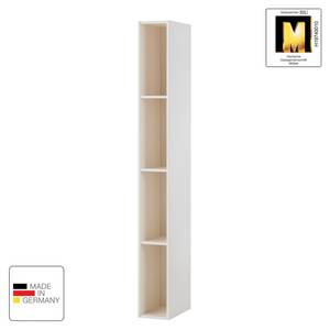 Wandplank Misano Mat wit - Hoogte: 143 cm