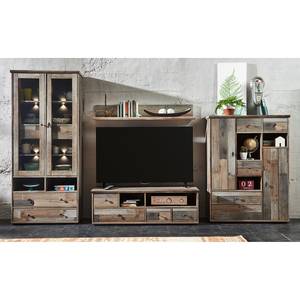 Tv-meubel Tapara I bruin/grijs