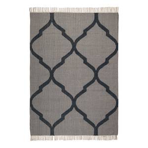 Wollen tapijt Busene textielmix - grijs - 160x230cm