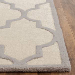 Tapis en laine Everly Laine - Crème / Gris - 120 x 180 cm