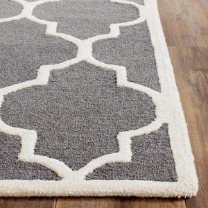 Tapis en laine Everly Laine - Gris / Sable - 160 x 230 cm