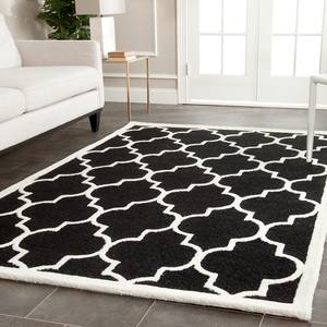 Tapis en laine Everly Laine - Noir - 160 x 230 cm