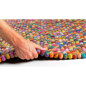 Tapis en feutre Ballo Round Feutre - Multicolore - Ø 120 cm