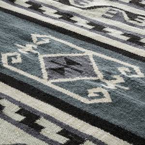 Tapis en laine Nyker Tissu mélangé - Noir