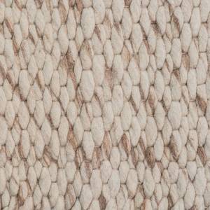 Wollen tapijt Taatrup textielmix - beige - 200x290cm