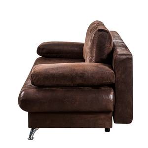 Canapé convertible Sleepster Aspect vieux cuir marron