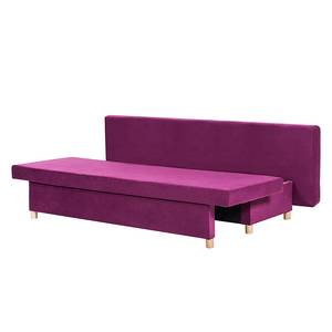 Schlafsofa Homely Microfaser Brombeere