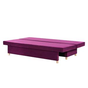 Schlafsofa Homely Microfaser Brombeere