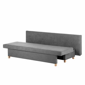 Schlafsofa Homely I Microfaser Grau