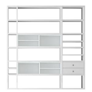 Etagère XL Emporior II Blanc - Blanc crème - Sans éclairage