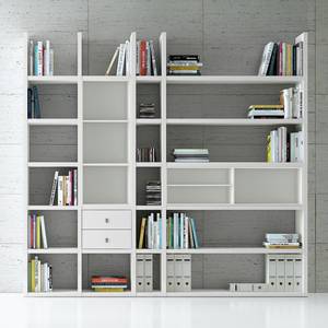 Etagère XL Emporior IIl.B Blanc - Blanc - Sans éclairage