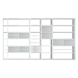 Etagère XXL Emporior II Blanc - Blanc brillant / Blanc - Sans éclairage