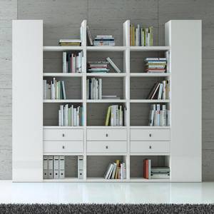 Etagère XXL Emporior VIII Blanc - Blanc brillant