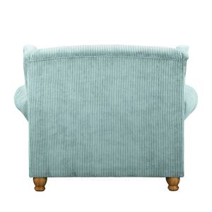 Fauteuil XXL Colares Velours côtelé - Bleu layette