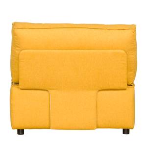 Fauteuil XXL Modul Dale Tissu - Jaune moutarde