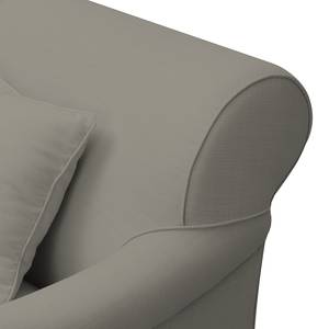 Fauteuil XXL Tranum Tissu - Gris sable mat