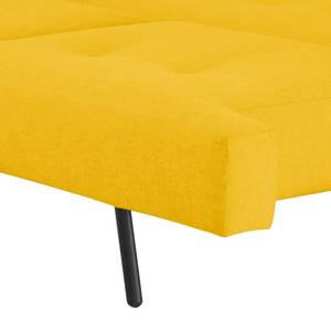 Canapé convertible Steff Tissu - Tissu Kada : Jaune