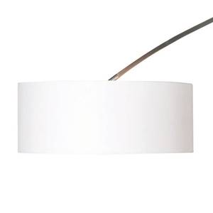 Abat-jour rond 50 cm Tissu Blanc