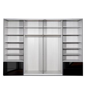 Pièces complémentaires armoire Samaya 320 cm (4 portes) - Comfort - Largeur : 322 cm - Confort