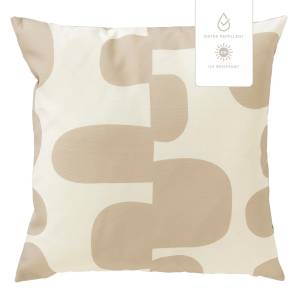 Dekokissen Outdoor Rivano Beige - Textil - 45 x 45 x 45 cm