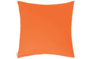 Kissenbezug baumwolle orange