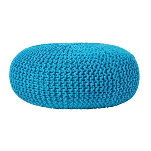 Großer Strickpouf 100% Baumwolle