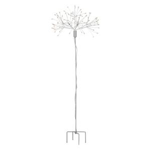 Gartenstecker mit LED Löwenzahn
