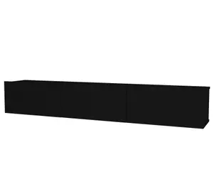 TV Lowboard Hängend Damla Schwarz