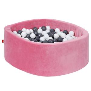 Piscina con palline rosa chiaro