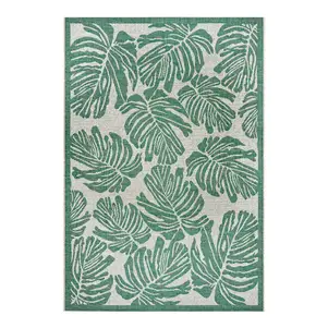 In-/Outdoorteppich Monstera