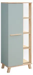 Midischrank „Ciro" Mintgrün/Sonoma