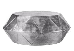 Couchtisch Ø 73x285cm Silber, Aluminium