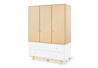 Babyzimmerset Boks (3-teilig) Weiß - Holzwerkstoff - 1 x 1 x 1 cm