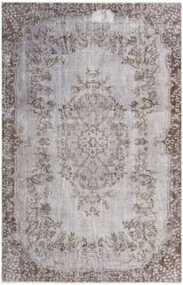 Teppich Ultra Vintage DCCCXII Grau - Textil - 185 x 1 x 292 cm